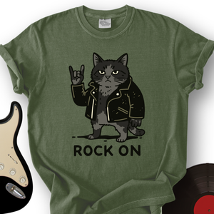 Cat Rock On T-Shirt