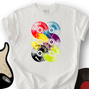 Colorful Vinyls T-Shirt