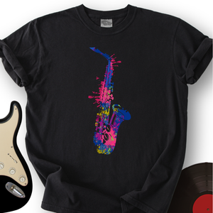 Cartoon Sax T-Shirt