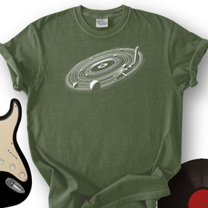 Galaxy Vinyl T-Shirt