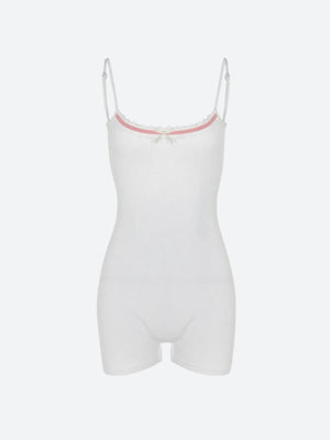 Coquette Bow Backless Bodysuit