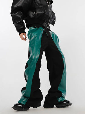 Cyberpunk Faux Leather Pants