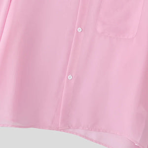 Sheer Button Shirt
