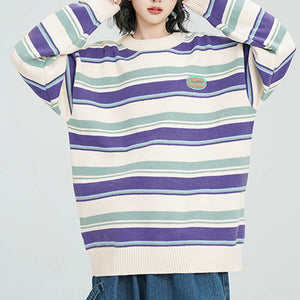 Primary Colors Striped Sweater