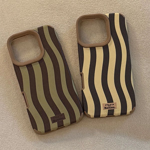 Chocolate Wave iPhone Case