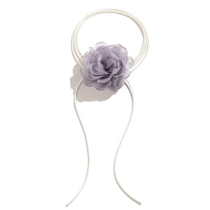 Flower Choker Necklace