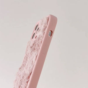 Fuzzy Checkered iPhone Case