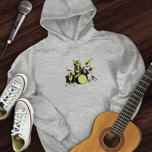 Cat Drums Hoodie