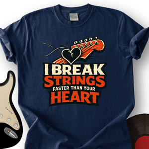 I Break Strings T-Shirt
