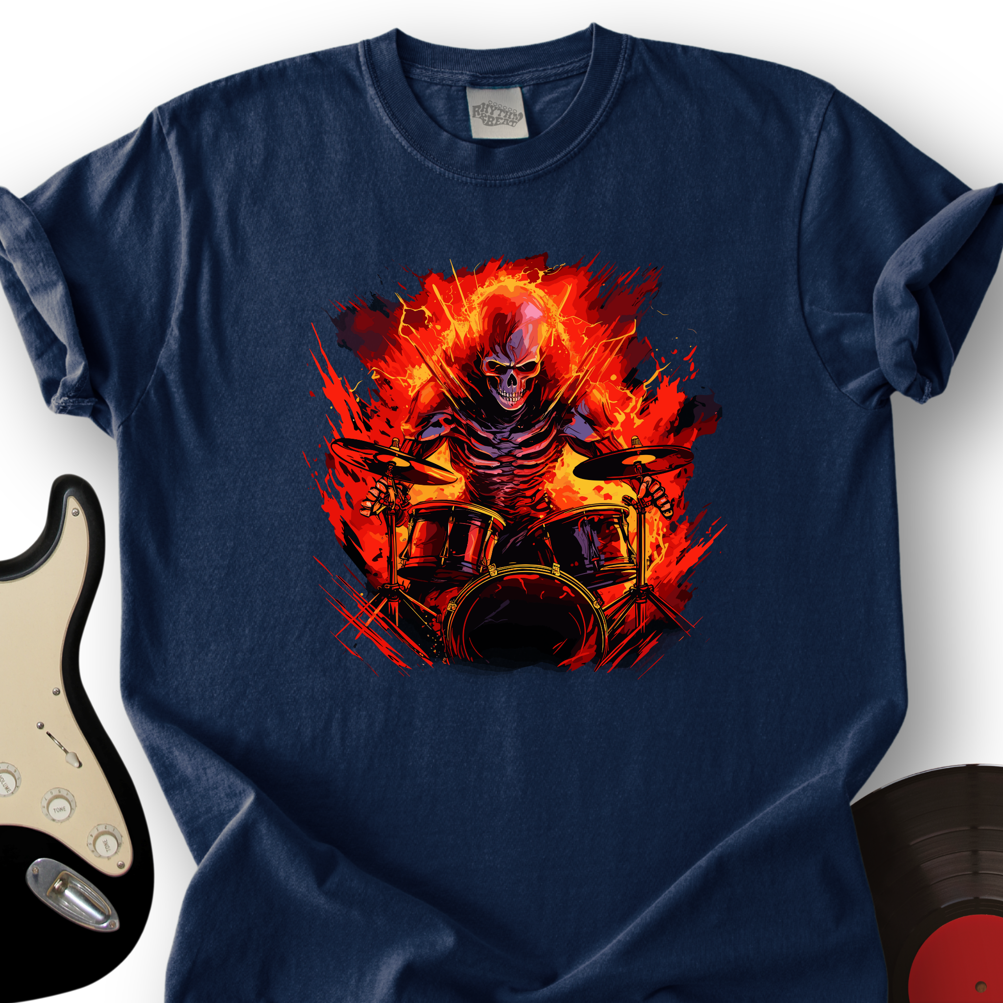 Fiery Drummer T-Shirt
