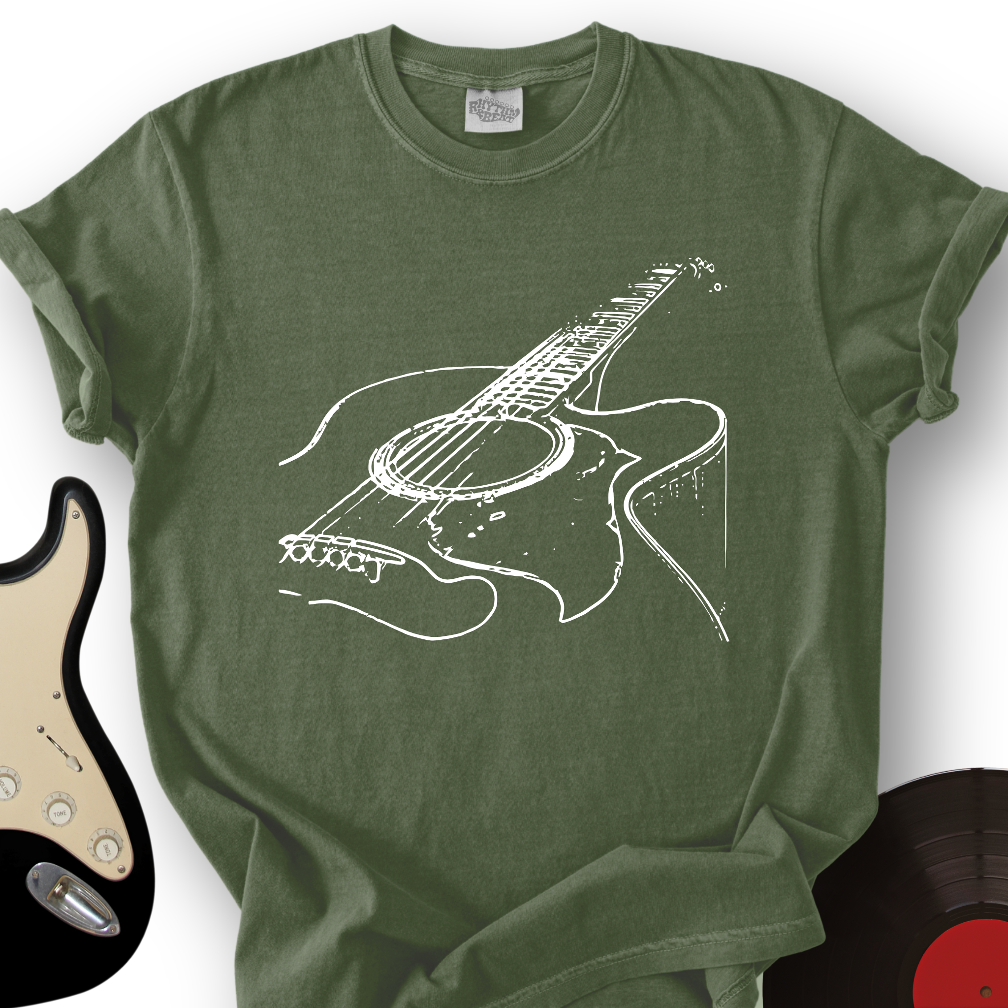 Guitar Sketch T-Shirt