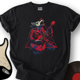 Fierce Wolf Guitar T-Shirt