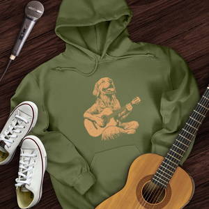 Golden Retriever Guitar Hoodie