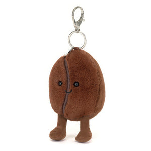 Coffee Bean Bag Charm