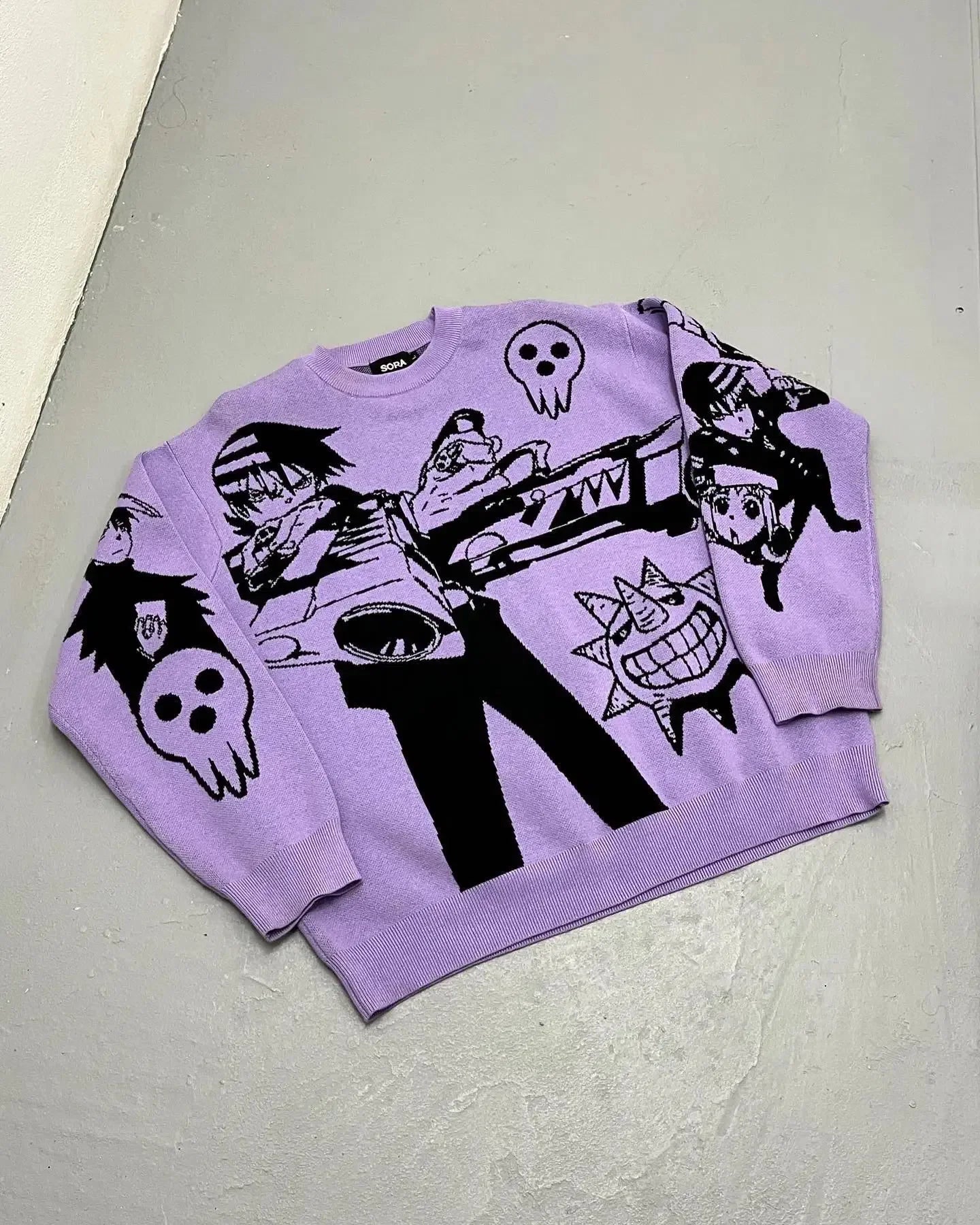 Anime Knitted Sweater