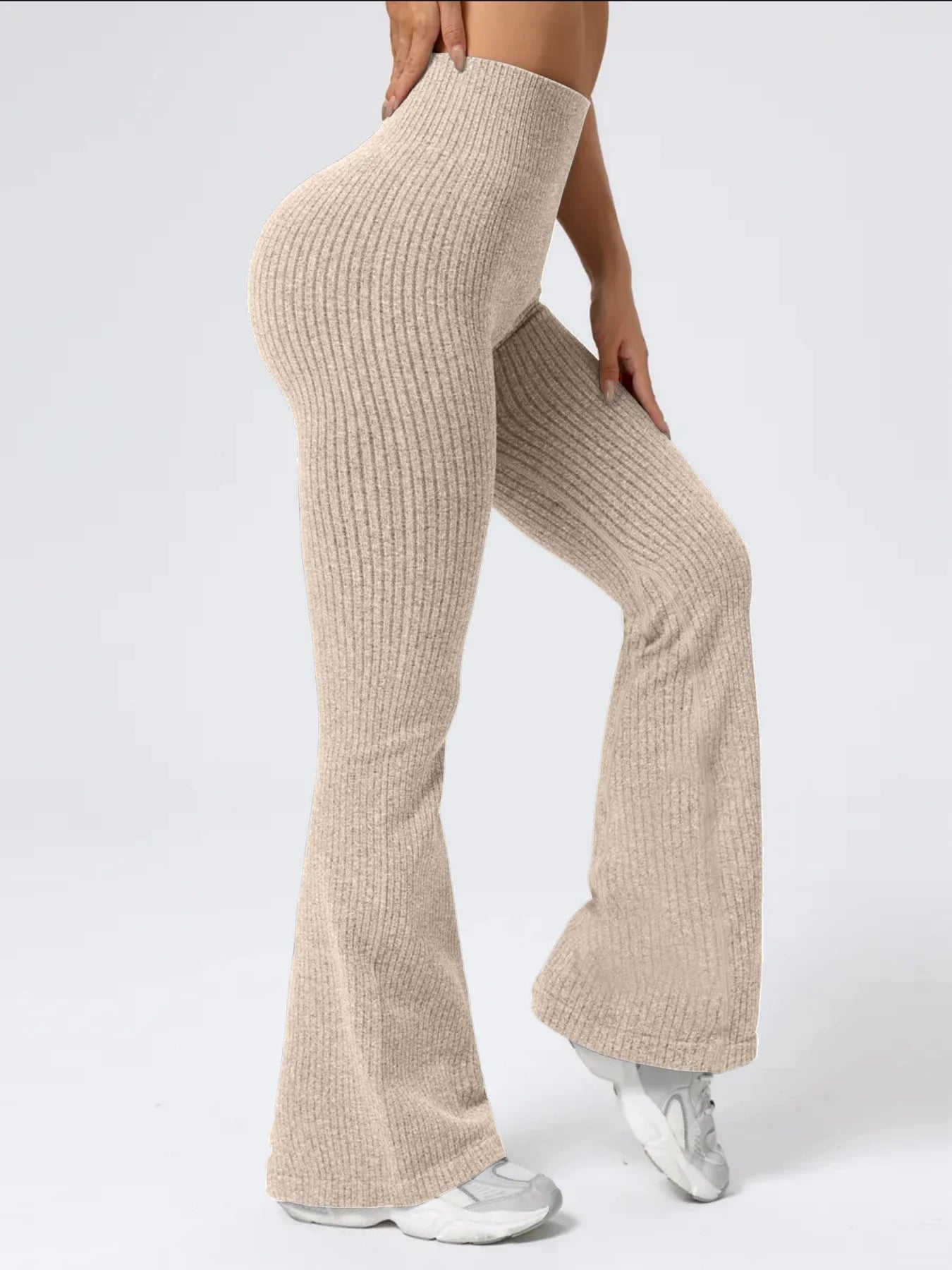 Comfy Flare Knit Pants