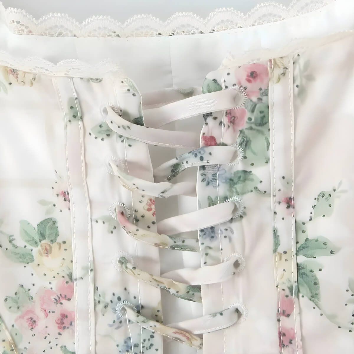 Coquette Floral Corset Top