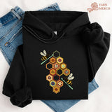 Crochet Bees Hoodie