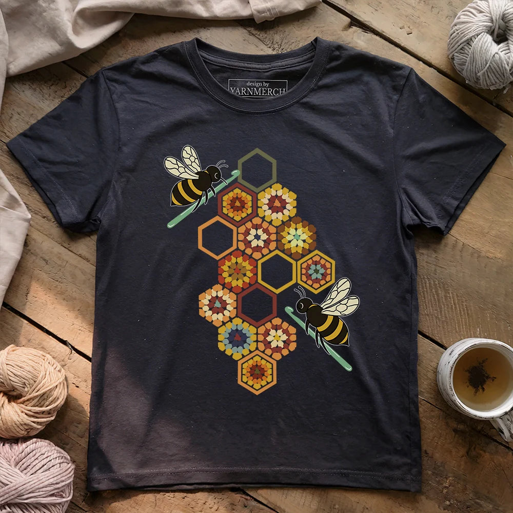 Crochet Bees T-shirt