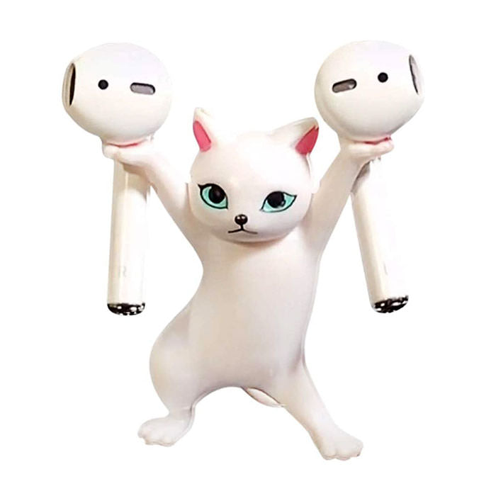 Dance Cat Airpod Holder