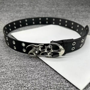 Grommet Buckle Belt
