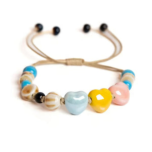 Heart Bead Bracelet
