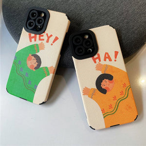 Hey Ha iPhone Case