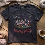 Knitting Liberty T-shirt