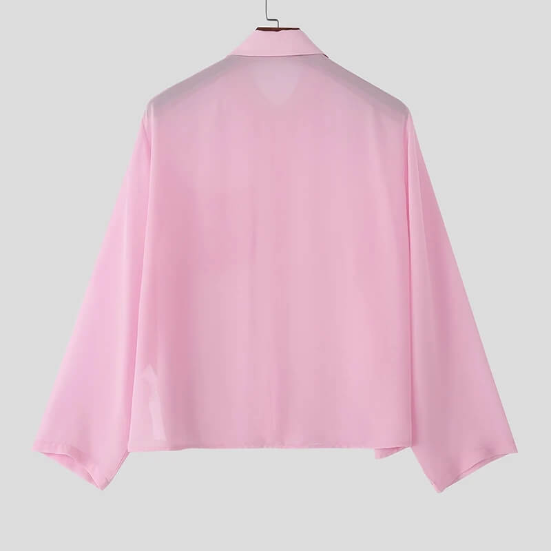 Sheer Button Shirt
