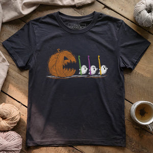 Spooky Yarn Muncher T-shirt