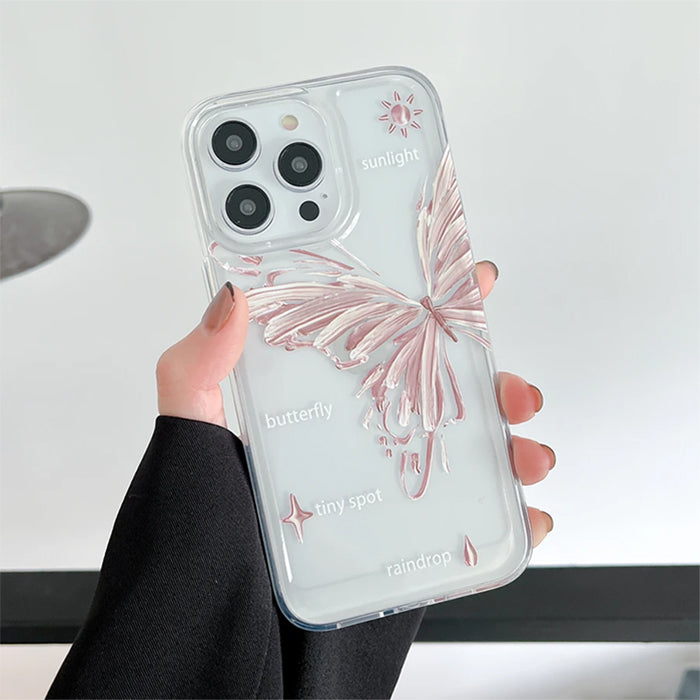 Aesthetic Butterfly iPhone Case