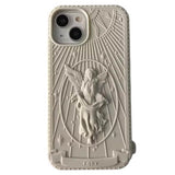 Angel Statue iPhone Case