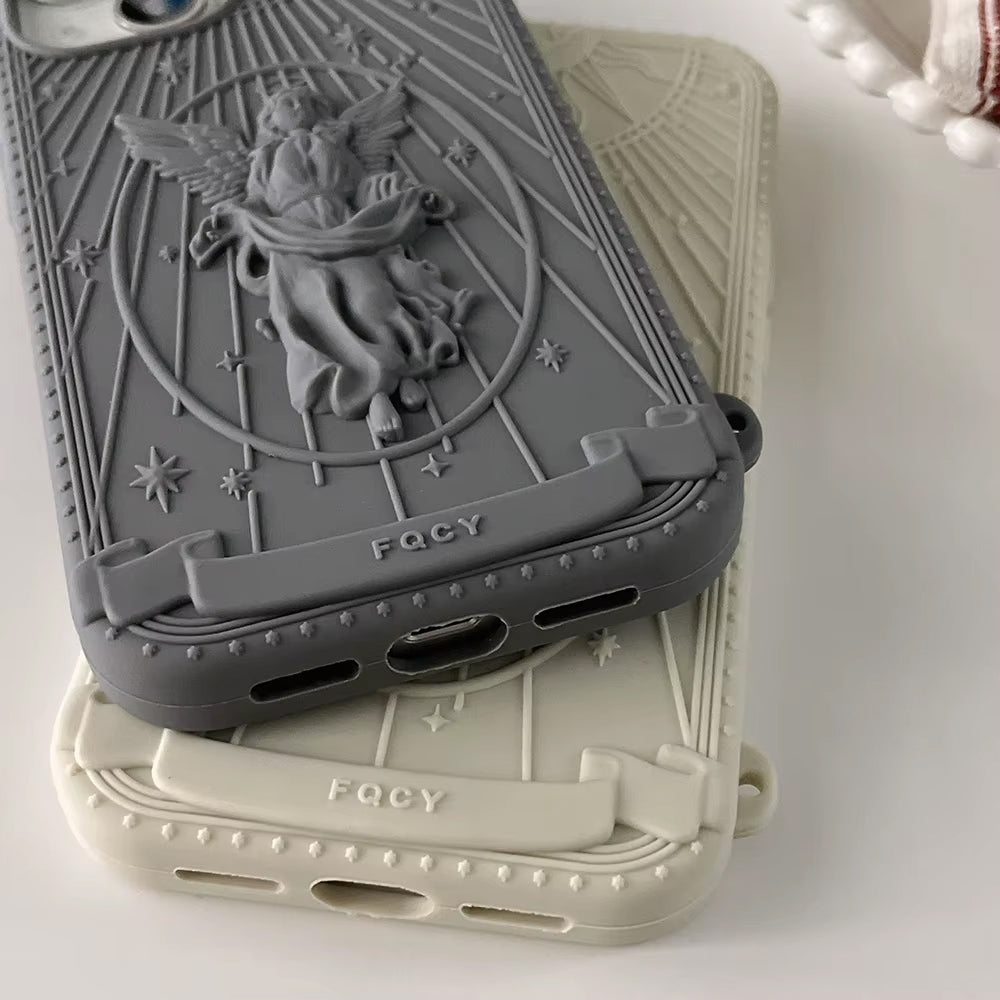 Angel Statue iPhone Case