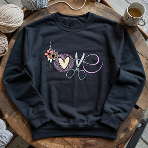 Love Crocheting Sweatshirt