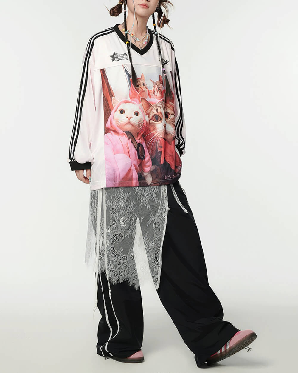 Blokette Aesthetic Cat Long Sleeve