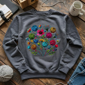 Blooming Yarn Sweatshirt