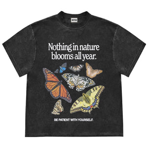 Be Patient With Yourself Butterfly Tee
