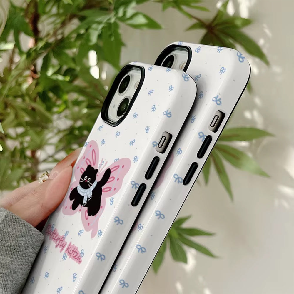 Butterfly Kitten iPhone Case