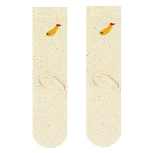Cat & Shrimp Socks