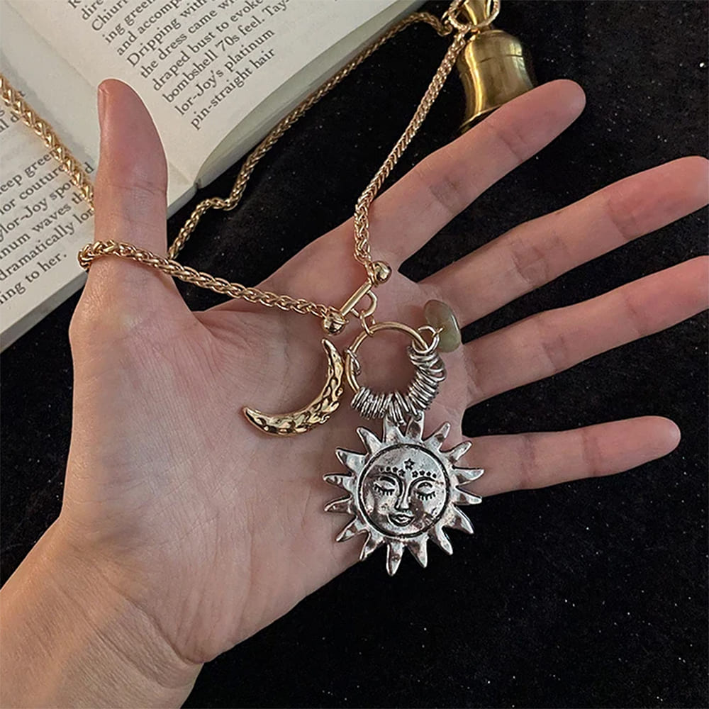 Celestial Aesthetic Layered Necklace