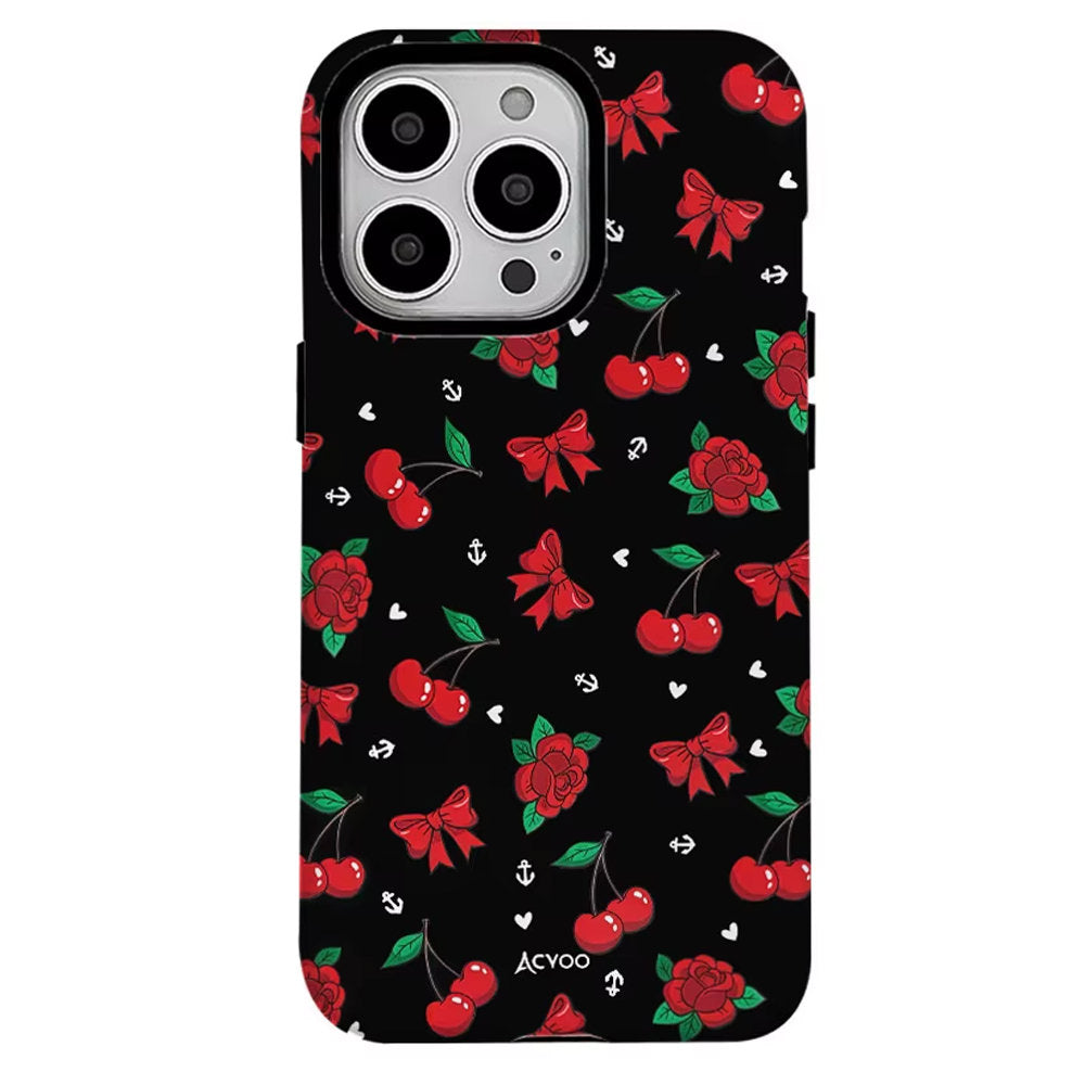Cherry & Bows iPhone Case