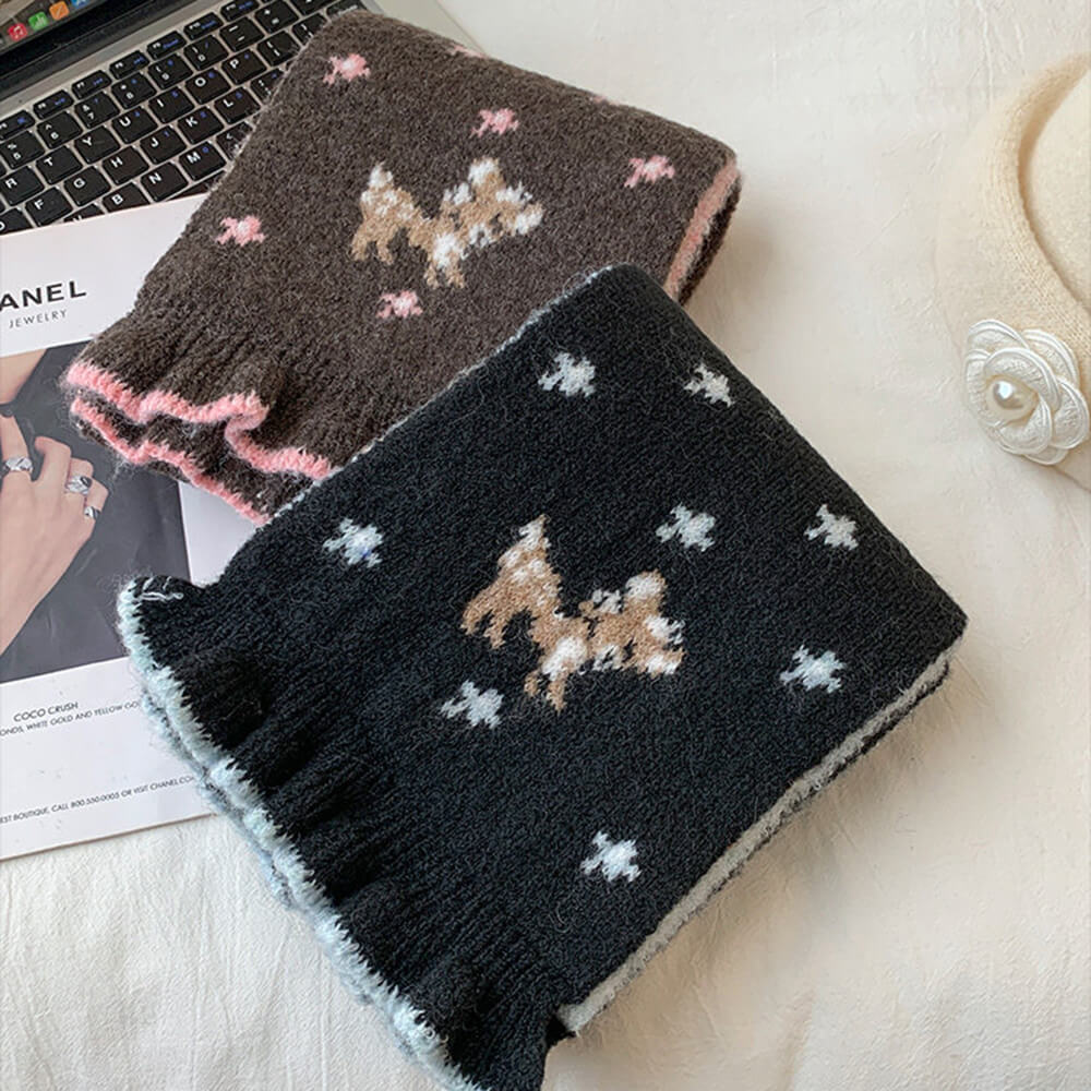 Coquette Dream Knit Scarf