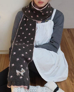 Coquette Dream Knit Scarf