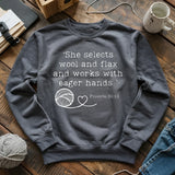 Crochet In Bible Sweatshirt