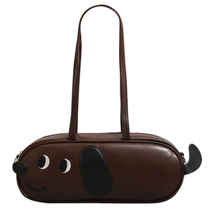Dachshund Shaped Shoulder Bag