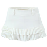 Campus Secrets Double Layer Pleated Skirt