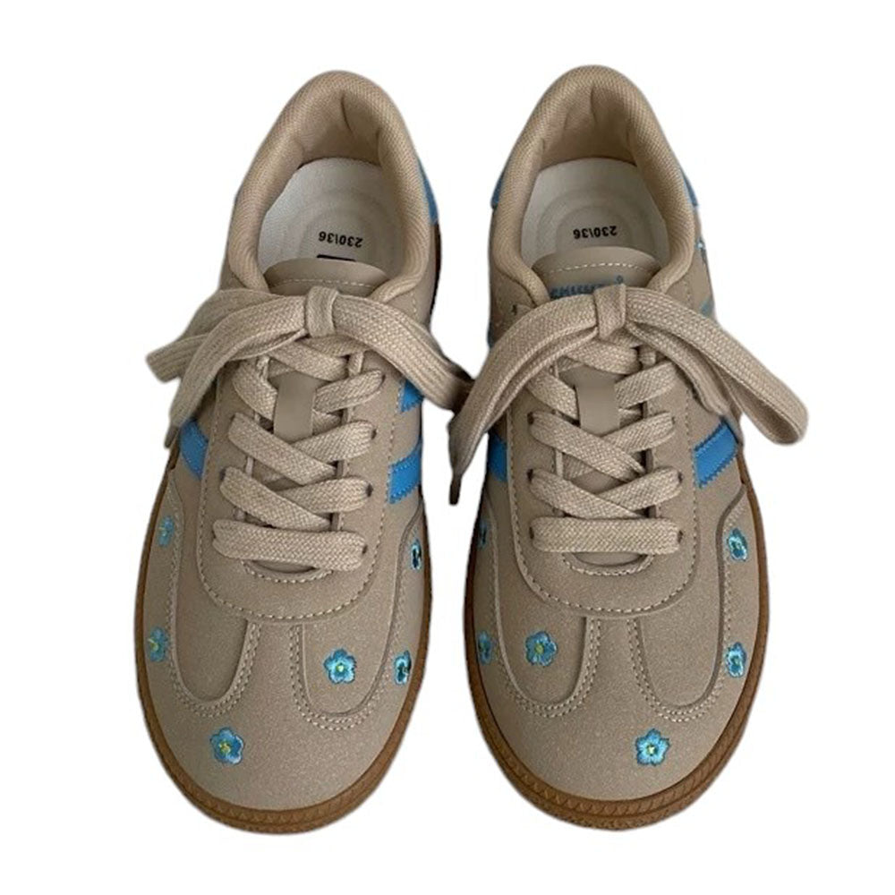 Cozy Season Floral Sneakers