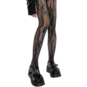 Geometric Pattern Tights