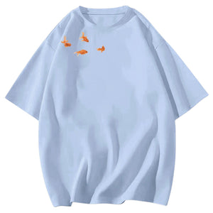 Goldfish Aesthetic Graphic Tee