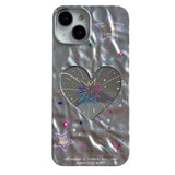 Heart Fireworks iPhone Case